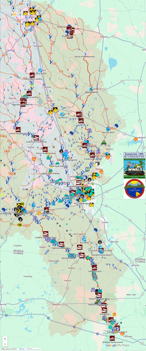 [Map: Langdale Park, Withlacoochee River --WLRWT 2025-05-23]