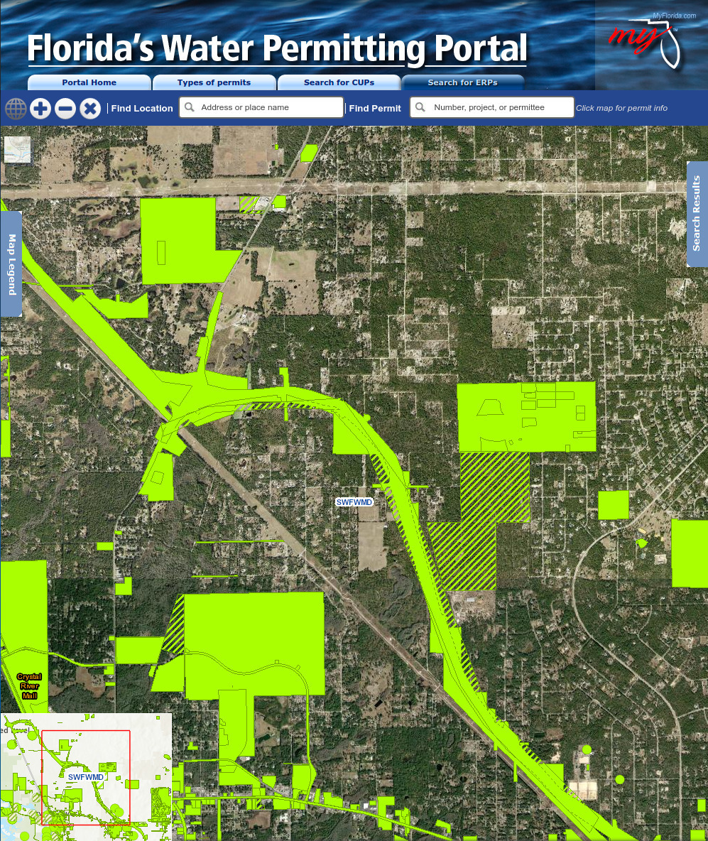 Map: Phase 3a ERPs --FDEP 2025-05-25