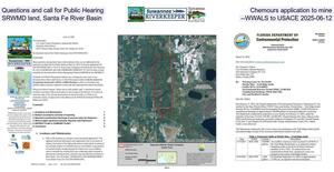 [Questions and call for Public Hearing, Chemours application to mine SRWMD land, Santa Fe River Basin --WWALS to USACE 2025-06-12]