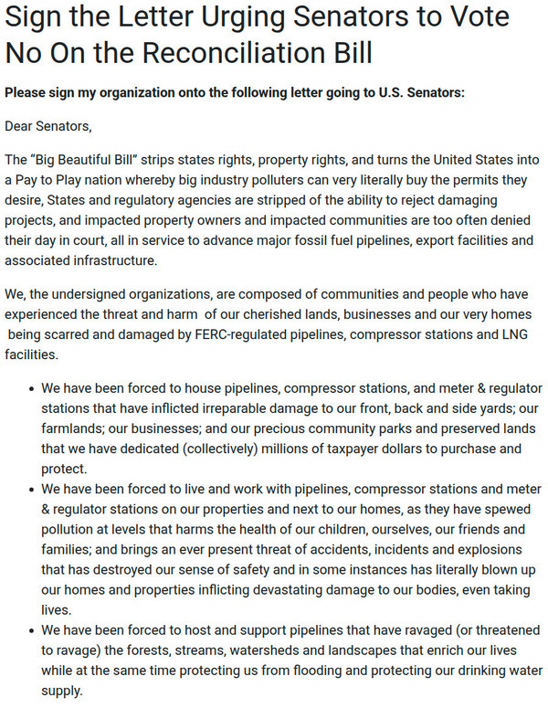 [We, the undersigned organizations]