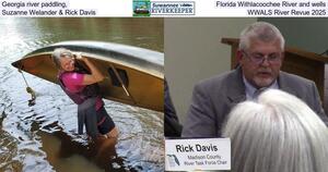 [Georgia river paddling, Florida Withlacoochee River and wells, Suzanne Welander & Rick Davis, WWALS River Revue 2025]