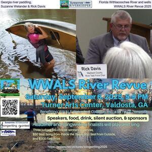 [Georgia river paddling, Florida Withlacoochee River and wells, Suzanne Welander & Rick Davis, WWALS River Revue 2025]