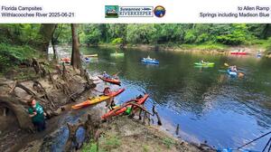[Florida Campsites to Allen Ramp, Withlacoochee River 2025-06-21, Springs including Madison Blue]