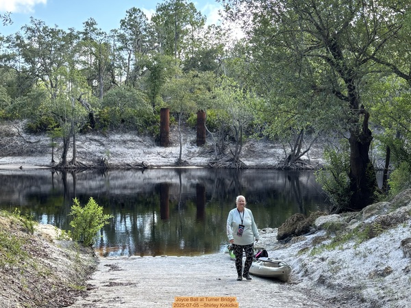 [Joyce Ball at Turner Bridge, 2025-07-05 --Shirley Kokidko]