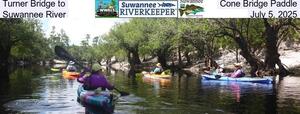 [Turner Bridge to Cone Bridge Paddle, Suwannee River, July 5, 2025]