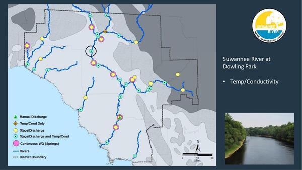 [Suwannee River at Dowling Park * Temp/Conductivity]