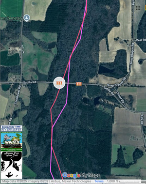 [Map: Satilla Road Willacoochee River Bridges --ARWT 2025-06-11]