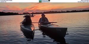[Full Sturgeon Moon Paddle, Banks Lake NWR, Lakeland, GA, Saturday, August 9, 2025]