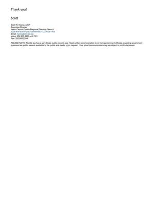 [Thank you! Scott R. Koons, AICP, E.D., NCFRCP]