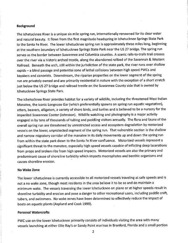 Background, No Wake Zone, Personal Watercrafts