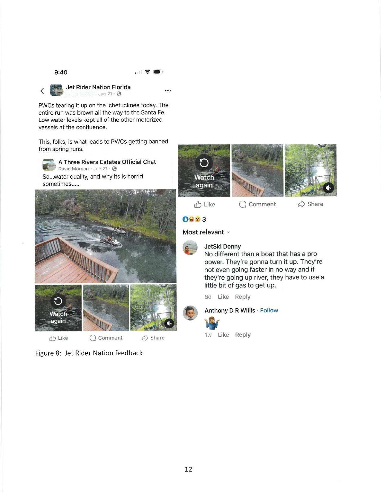 Figure 8: Jet Rider Nation feedback