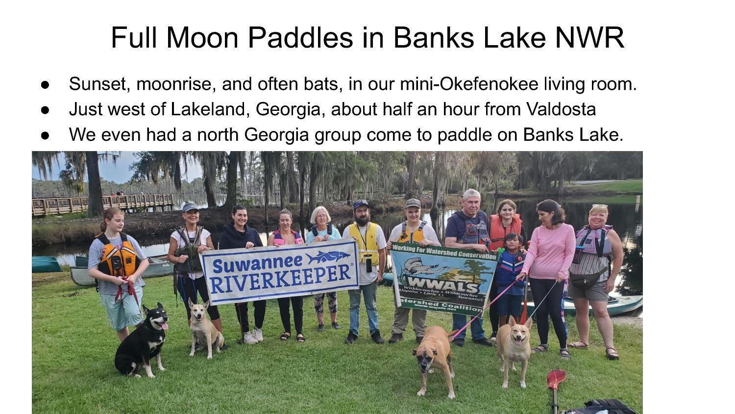 Full Moon Paddles in Banks Lake NWR