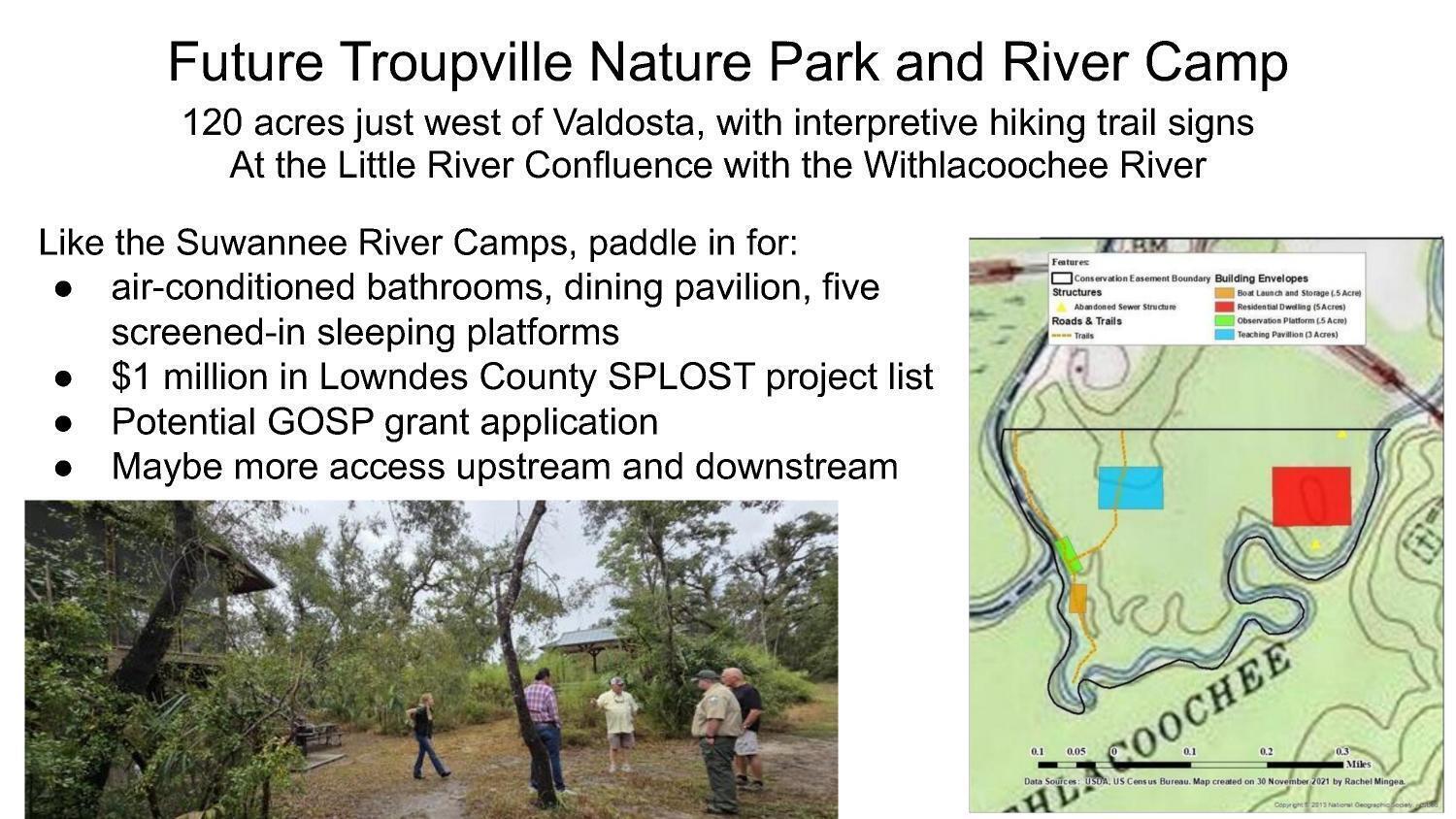 Future Troupville Nature Park and River Camp