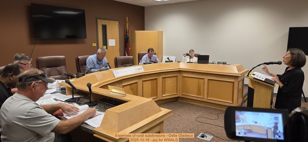Expenses of rural subdivisions --Della Gladieux, 2025-10-16 --jsq for WWALS