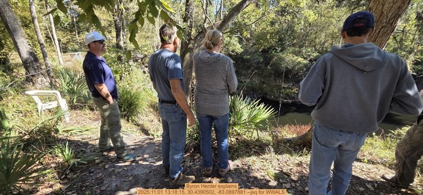 Byron Herder explains, 2025:11:01 13:18:15, 30.4390502, -83.0897881 --jsq for WWALS