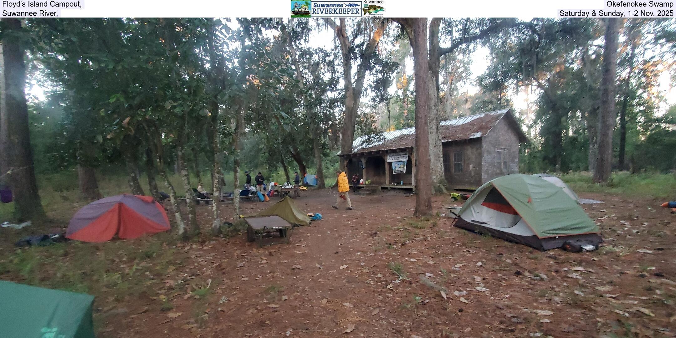 Floyd's Island Campout, Okefenokee Swamp, Suwannee River, Saturday & Sunday, 1-2 Nov. 2025