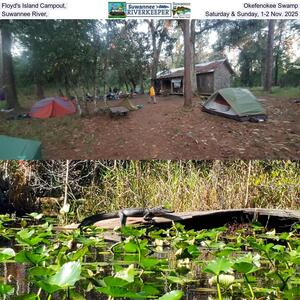 [Floyd's Island Campout, Okefenokee Swamp, Suwannee River, Saturday & Sunday, 1-2 Nov. 2025]
