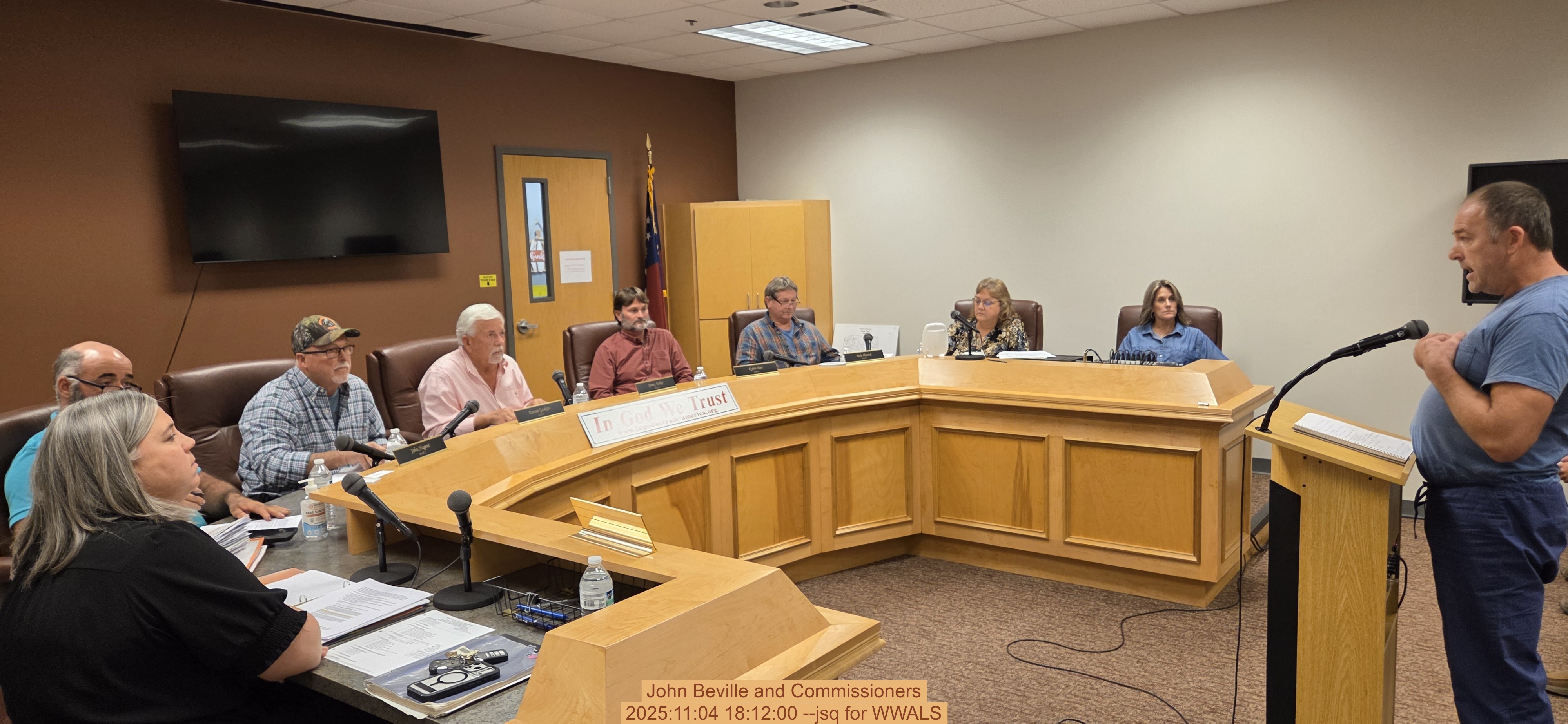 John Beville and Commissioners, 2025:11:04 18:12:00