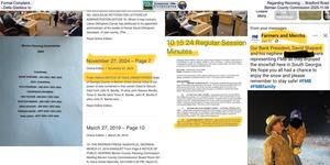 [Formal Complaint... Regarding Rezoning ... Bradford Road --Della Gladieux to Berrien County Commission 2025-11-04]