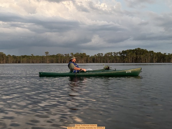 [Chris Turtleman Adams, 2025-11-05 --Shirley Kokidko for WWALS]