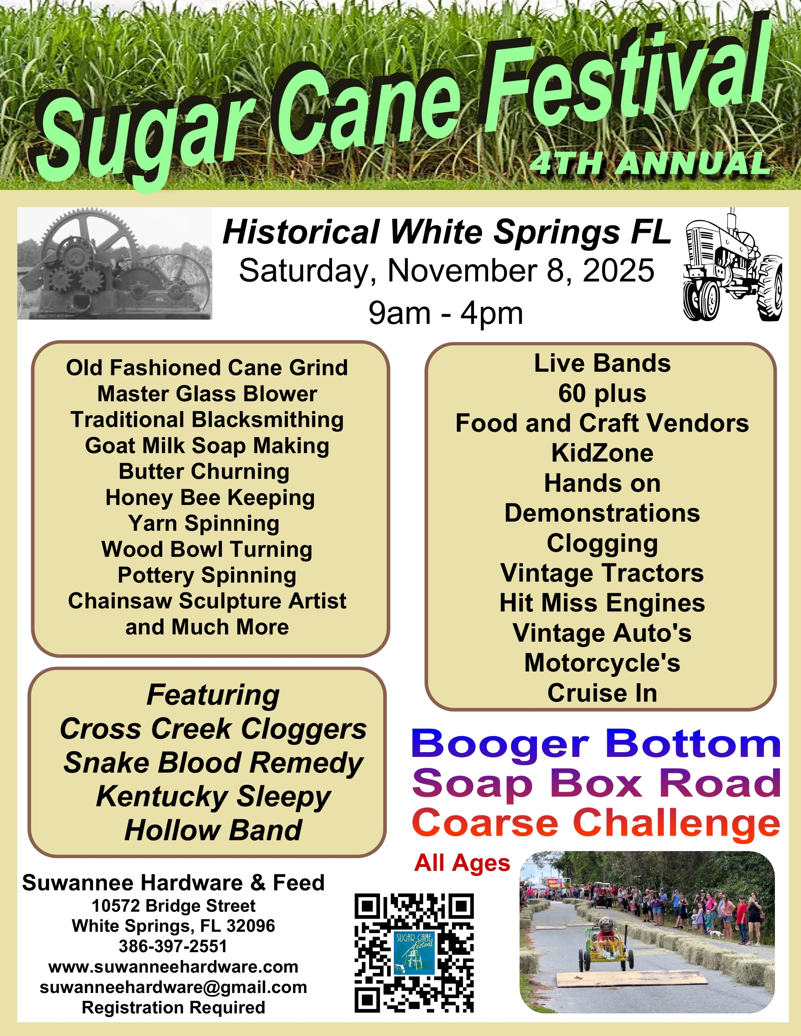Flyer, Sugar-Cane-Festival