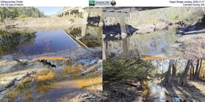 [Withlacoochee Trickle, Hagan Bridge Landing, 2025-11-17, GA 122 east of Hahira, Lowndes County, GA]