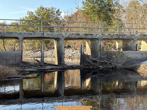 [Where we usually paddle through the first gate, 2025-11-15 --Shirley Kokidko for WWALS]