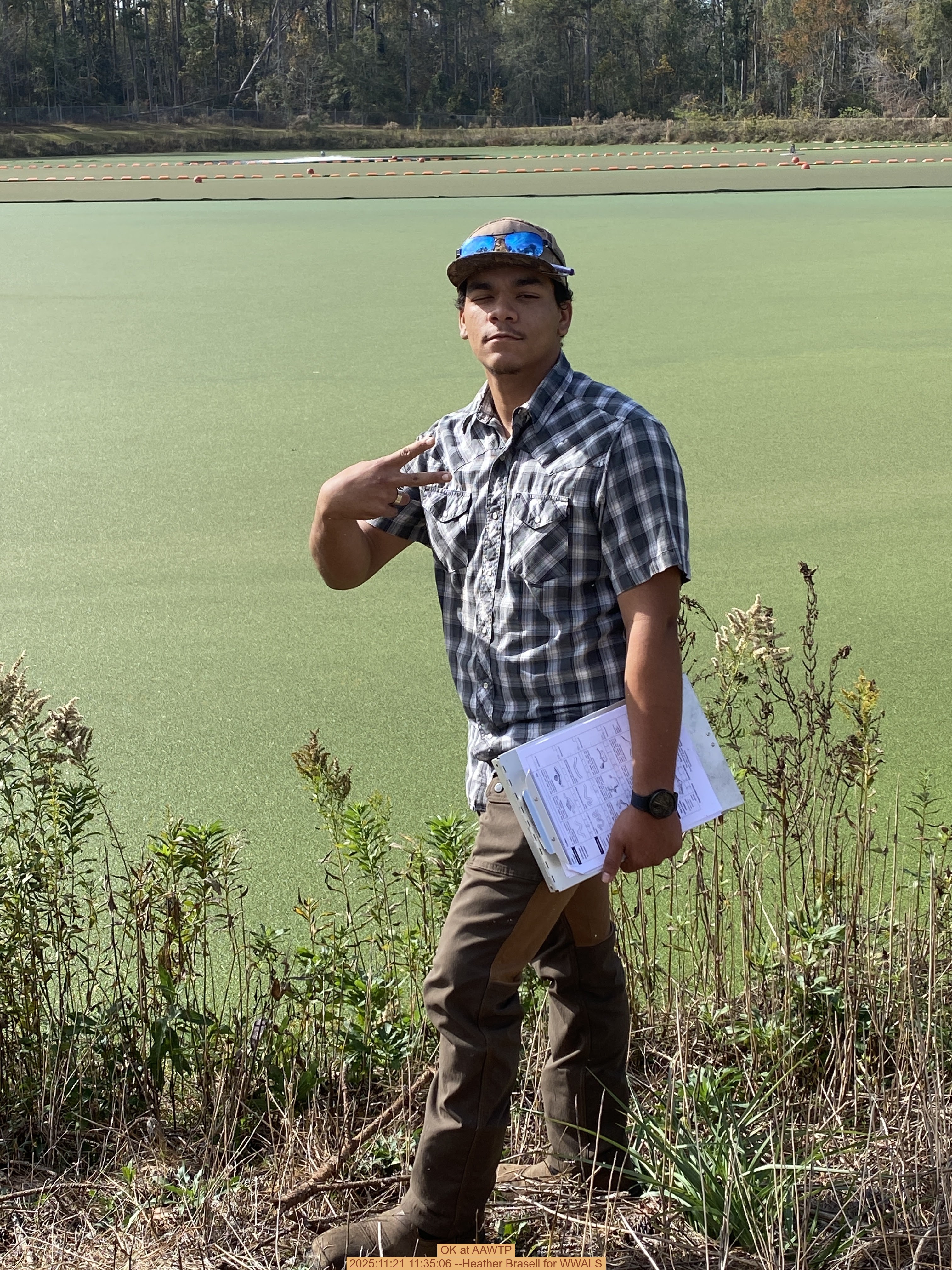 OK at AAWTP, 2025:11:21 11:35:06 --Heather Brasell for WWALS