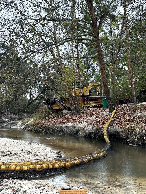 Equipment, Sugar Creek @ WaterGoat 2025-12-04 --Suzy Hall for WWALS
