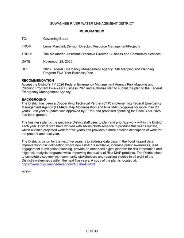 [SRWMD has been FEMA map partner for more than 20 years.]