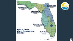 [Florida’s Five Water Management Districts, 2025-12-09 --Amy Brown @ SRWMD]