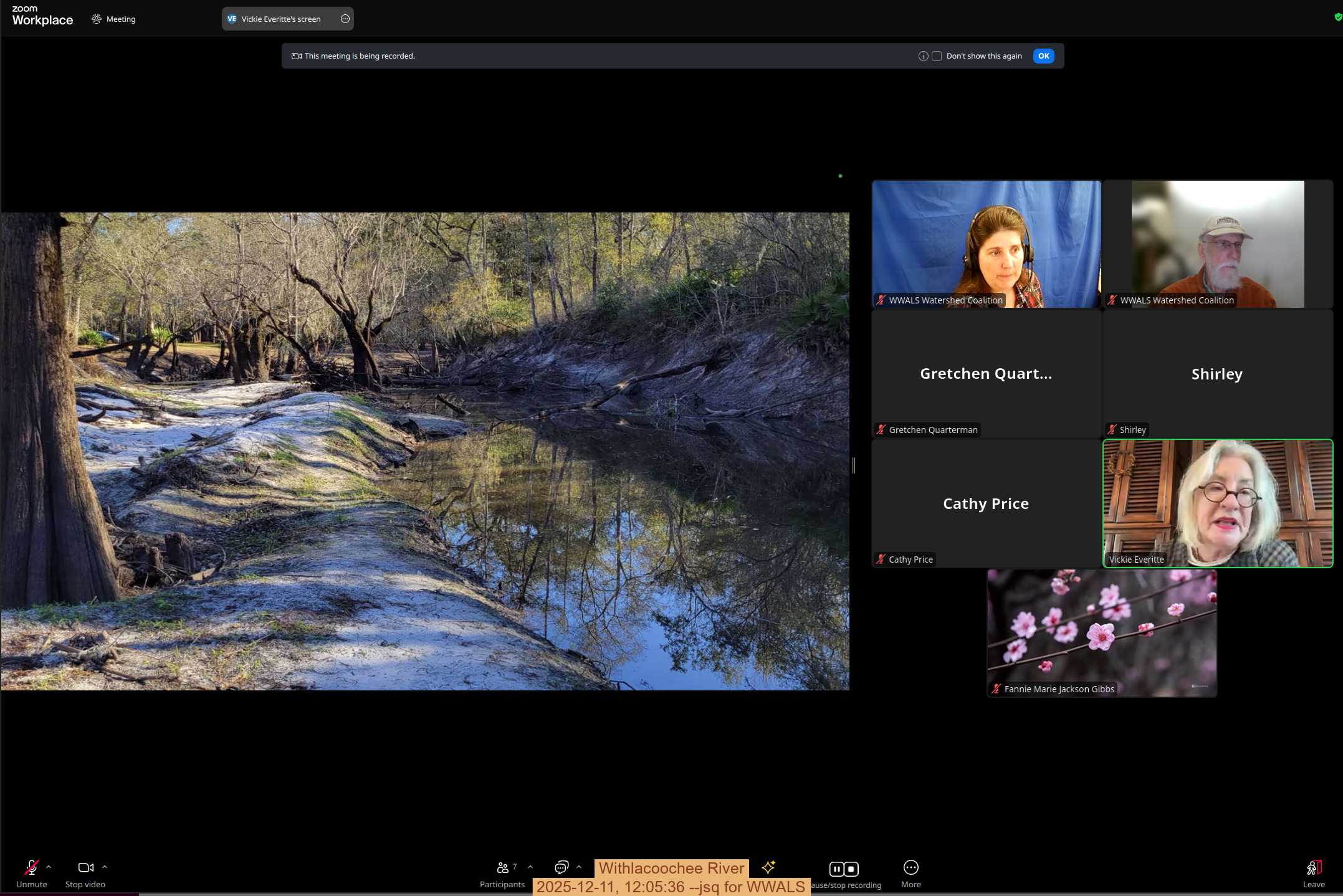 Withlacoochee River, 2025-12-11, 12:05:36 --jsq for WWALS