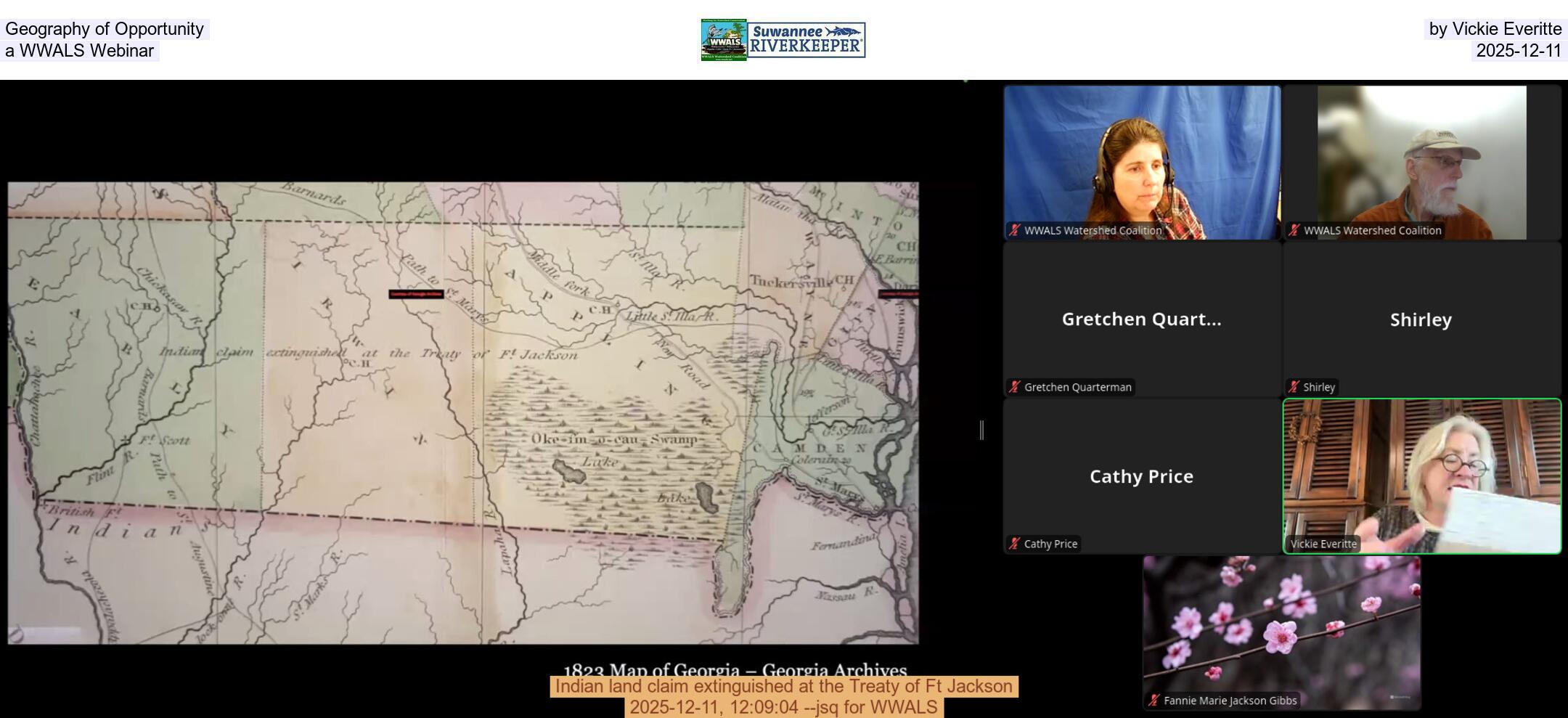 Geography of Opportunity, by Vickie Everitte, a WWALS Webinar, 2025-12-11