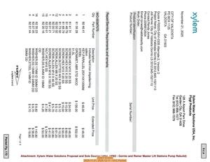 [Xylem invoice 2025-11-21, 2025-12-11 --VCC Packet]