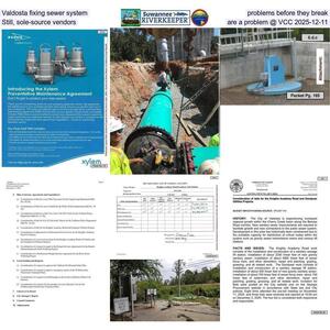 [Valdosta fixing sewer system problems before they break, Still, sole-source vendors are a problem @ VCC 2025-12-11]