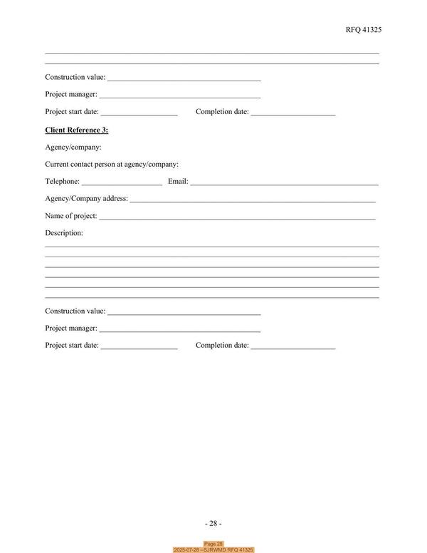 Page 28, 2025-07-28 --SJRWMD RFQ 41325