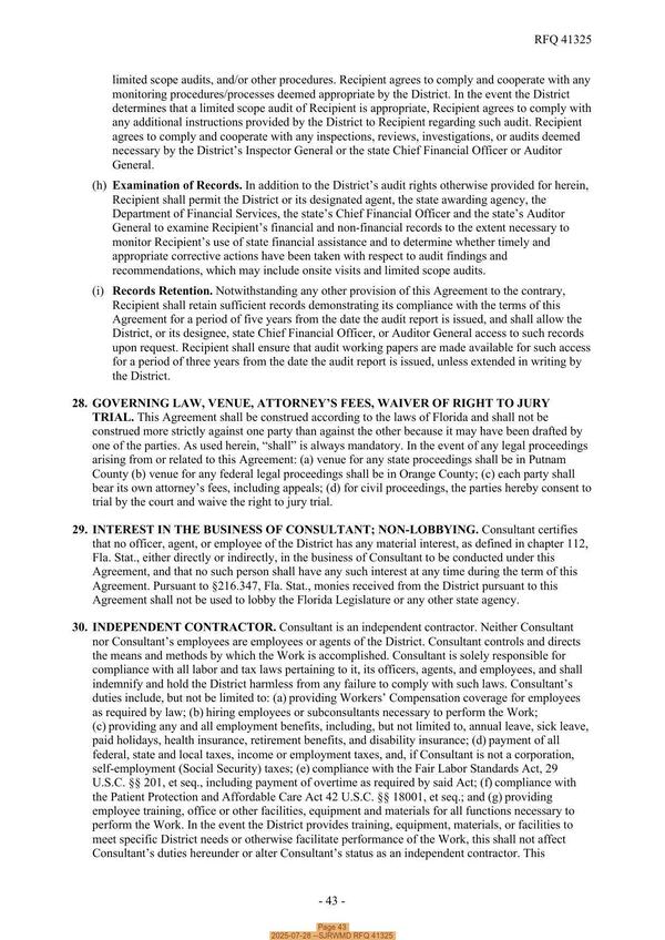 Page 43, 2025-07-28 --SJRWMD RFQ 41325