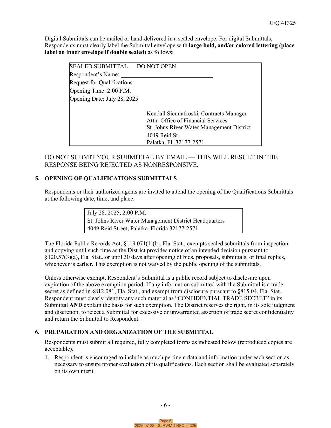 Page 6, 2025-07-28 --SJRWMD RFQ 41325