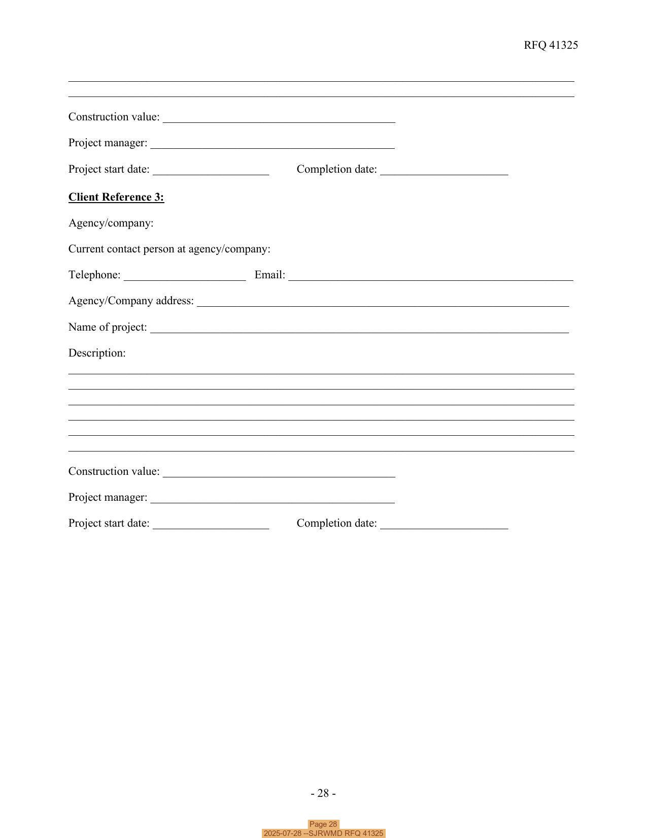 Page 28, 2025-07-28 --SJRWMD RFQ 41325