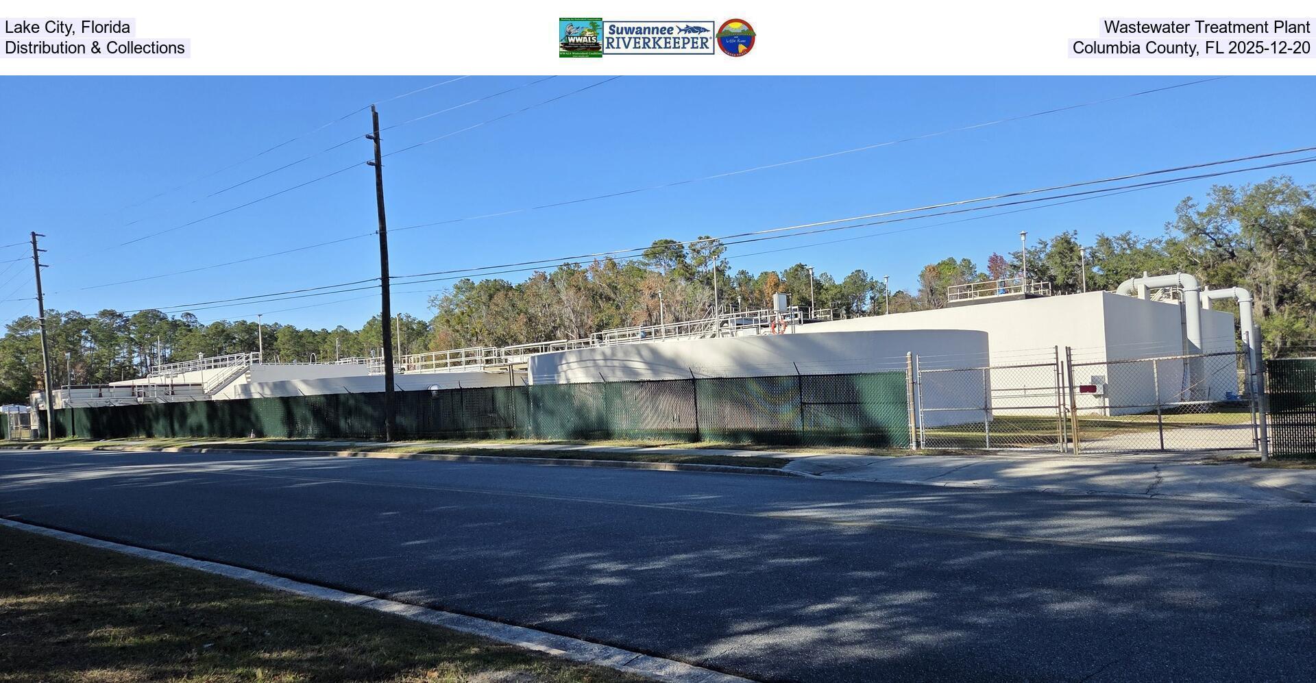 Lake City, Florida, Wastewater Treatment Plant, Distribution & Collections, Columbia County, FL 2025-12-20