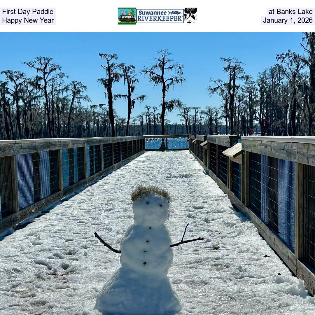 First Day Paddle at Banks Lake, Happy New Year, January 1, 2026