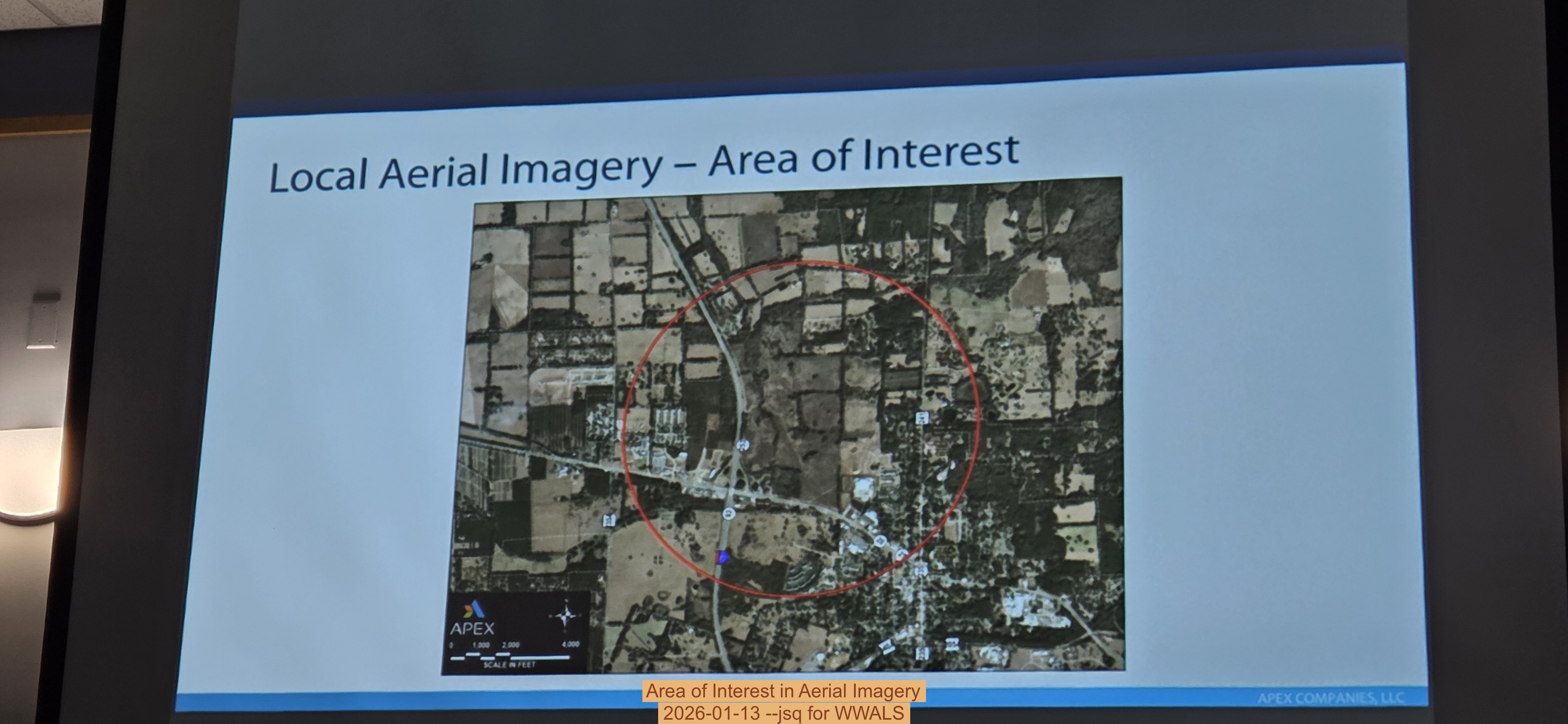 Area of Interest in Aerial Imagery, 2026-01-13 --jsq for WWALS