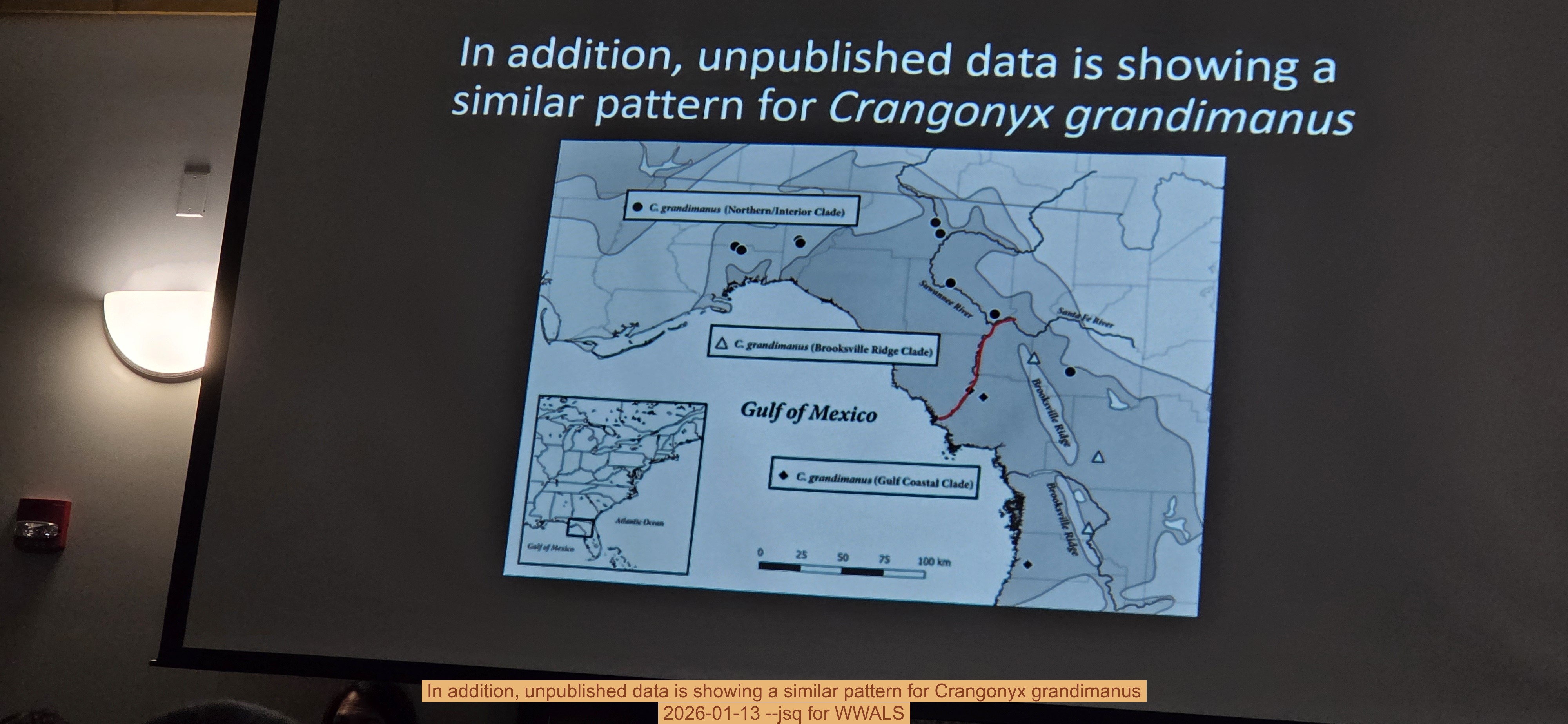 In addition, unpublished data is showing a similar pattern for Crangonyx grandimanus, 2026-01-13 --jsq for WWALS