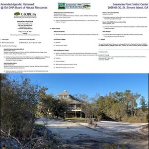 [Amended Agenda: Removed, Suwannee River Visitor Center @ GA-DNR Board of Natural Resources, 2026-01-30, St. Simons Island, GA]
