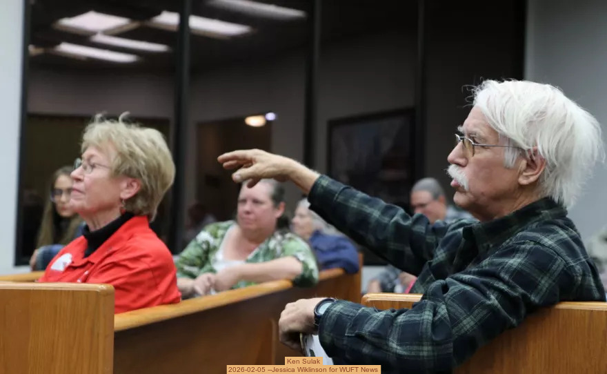 Ken Sulak, 2026-02-05 --Jessica Wiklinson for WUFT News