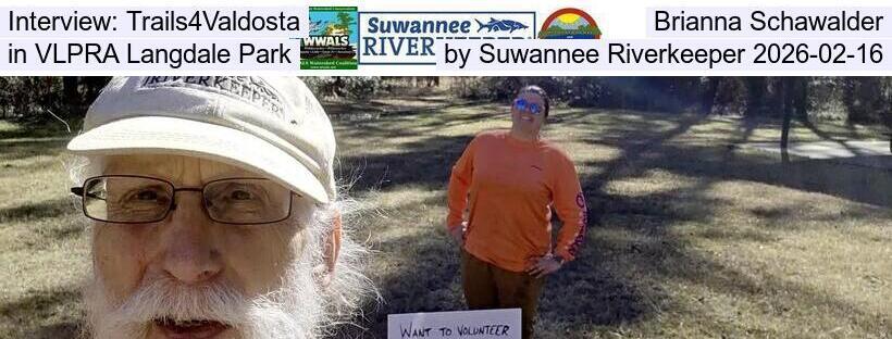 Interview: trails4valdosta, Brianna Schawalder, Langdale Park, 2026-02-16