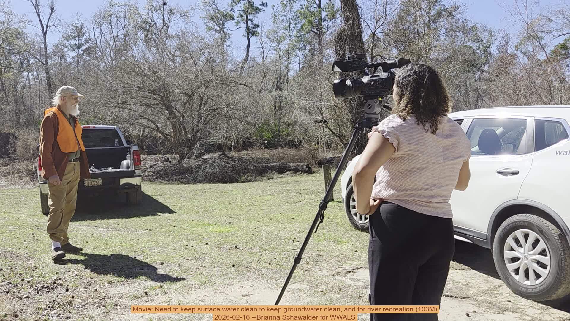 Movie: Need to keep surface water clean to keep groundwater clean, and for river recreation (103M), 2026-02-16 --Brianna Schawalder for WWALS