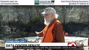 [Datacenter water use, Irwin County Planning Commission, and Industrial Authority @ WALB TV 2026-02-16]