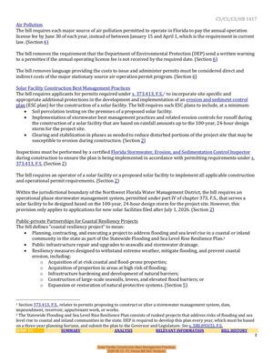 [Solar Facility Construction Best Management Practices, 2026-05-12 --FL House Bill SAC Analysis]