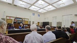 [Movie: John Brownlee, lives in Tift, has farm in Irwin, less than half a mile from the site. Said something of this magnitude should be more transparent: water, agriculture, environment, wildlife. Agriculture will be as much national security as military. (372M)]